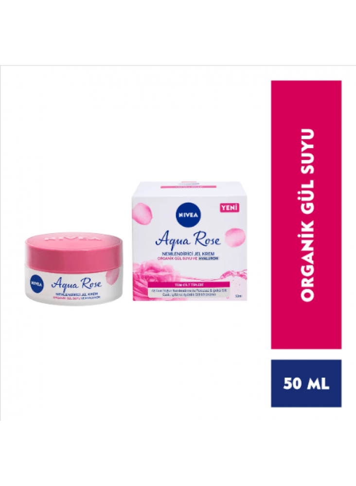 Nivea Aqua Rose Nemlendirici Jel Krem 50 ml