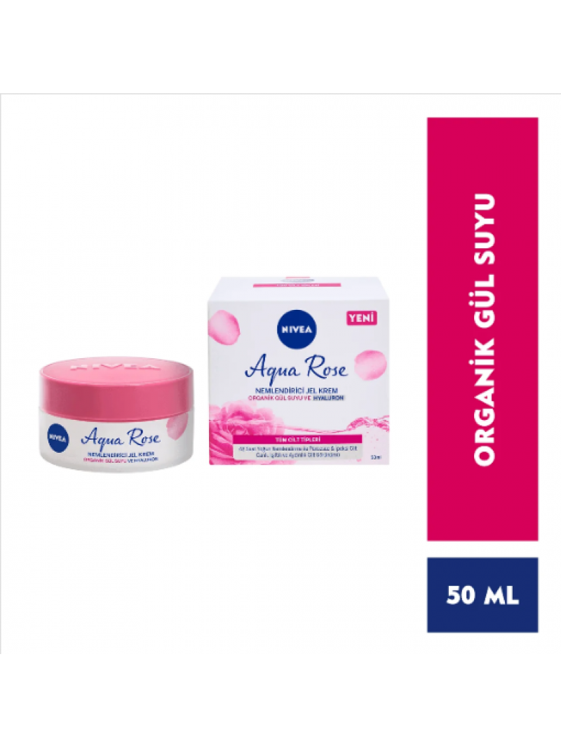 Nivea Aqua Rose Nemlendirici Jel Krem 50 ml