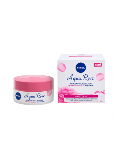 Nivea Aqua Rose Nemlendirici Jel Krem 50 ml