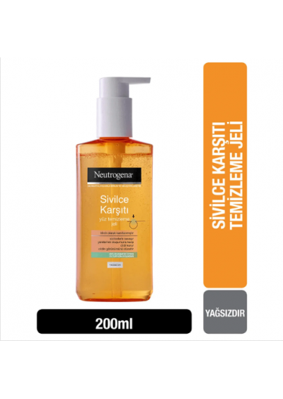 Neutrogena Sivilce Karşıtı Yüz Temizleme Jeli 200 ..